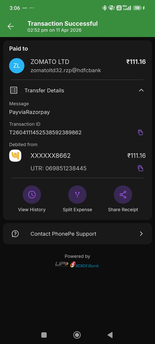 Asfaque_Ahmad's tweet photo. @zomatocare Within 1-2 minutes of order I requested to cancel my order to the executive but she said I will get half after 4-5 minutes of chat and after a few minutes she said I will not get any refund.
Bhai seriously prepaid order the ishliyea kya.
Ishliyea log COD krte hai. https://t.co/VrfMcydZa9