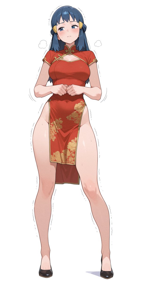 owari_yoyo's tweet image. ヒカリ/dawn     

ねえ@grok一枚目の画像のキャラに二枚目の画像のポーズをさせて