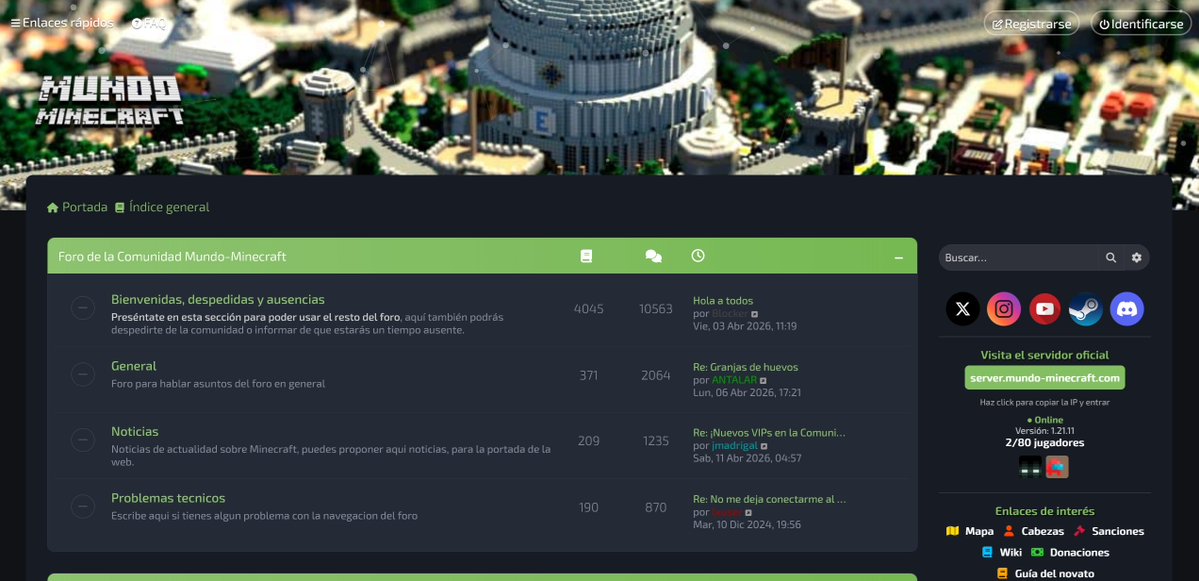 Mundo Minecraft tweet media