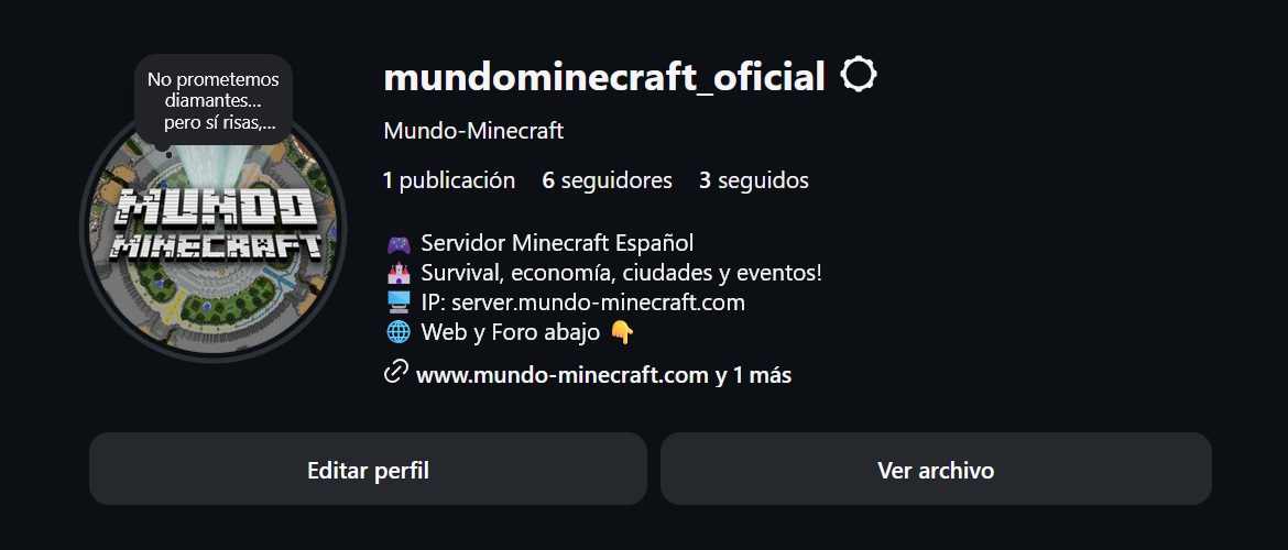 Mundo Minecraft tweet media