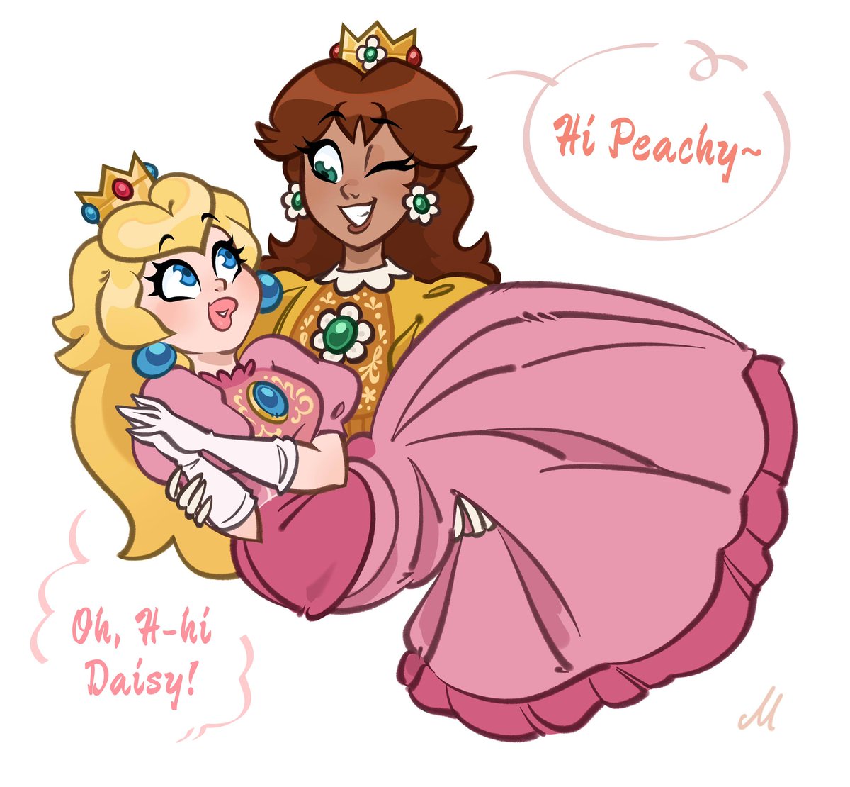 Sweet gals 💓<3

#MarioBros #SuperMarioGalaxy #PrincessDaisy #princesspeach #ピーチ姫 #デイジー姫 #Nintendo