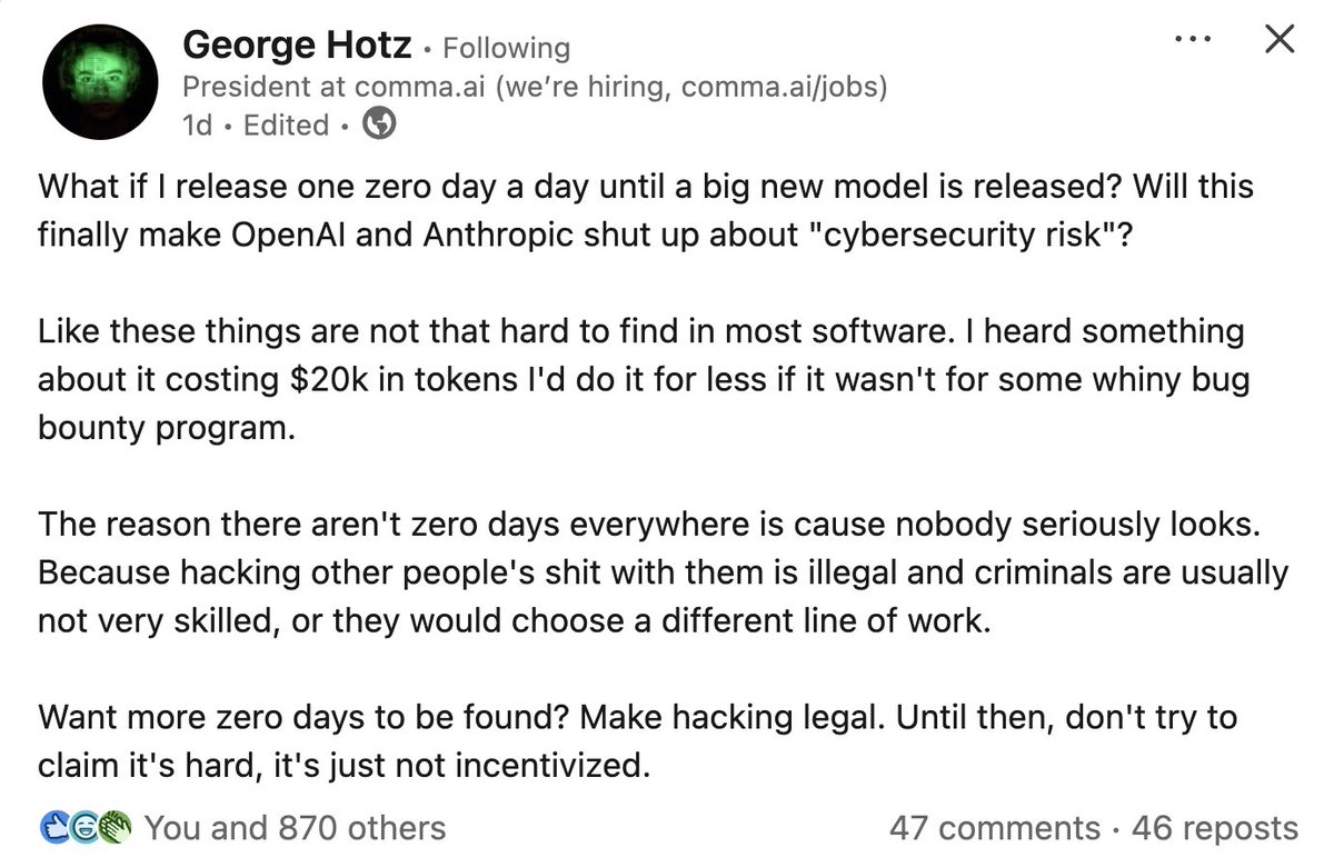 Jon Hernandez tweet media