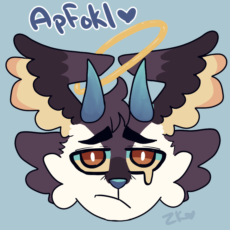 smatsukiart's tweet photo. making pfp's for my characters for artfight :,3 
some look decent and others do not... i might try and revamp the ones for lou and zadkiel a bit??? idk tho ;w; 

#artfight #pfp #art #digitalart #furry #sfw https://t.co/RzfBEoczkE