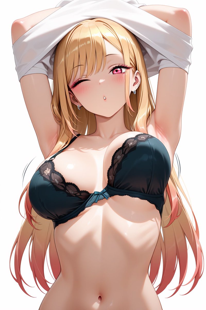 ai_irst_'s tweet image. 「今日は暑かったね～」

喜多川海夢／その着せ替え人形は恋をする

SFW illustration
 #Kitagawa_marin #AIart #着せ恋