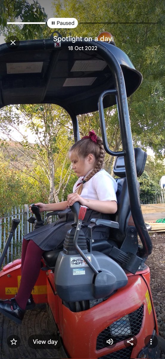 Had the young grandchild  helping in the garden.