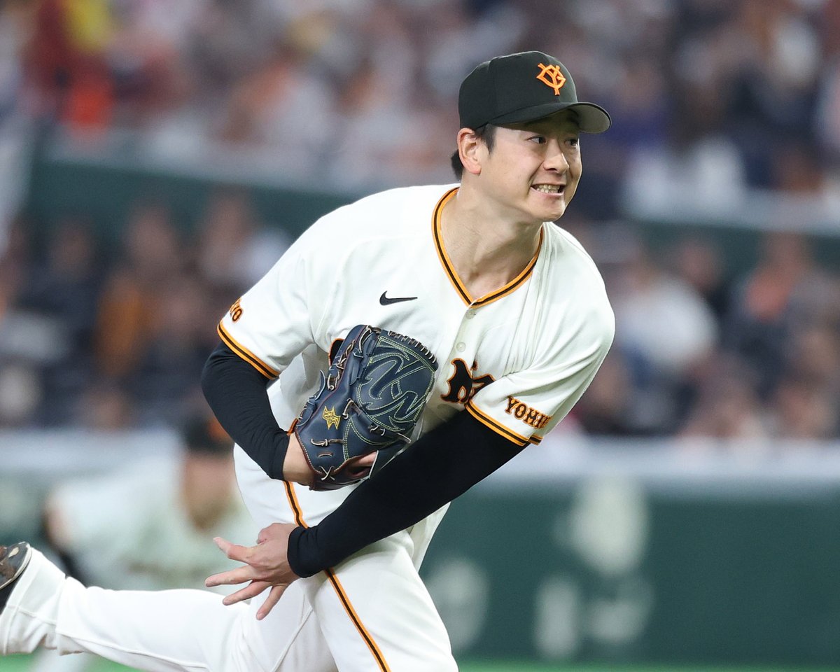 六回表】巨人 1-2 ヤクルト 2番手で #中川皓太 投手が登板、三者凡退に
