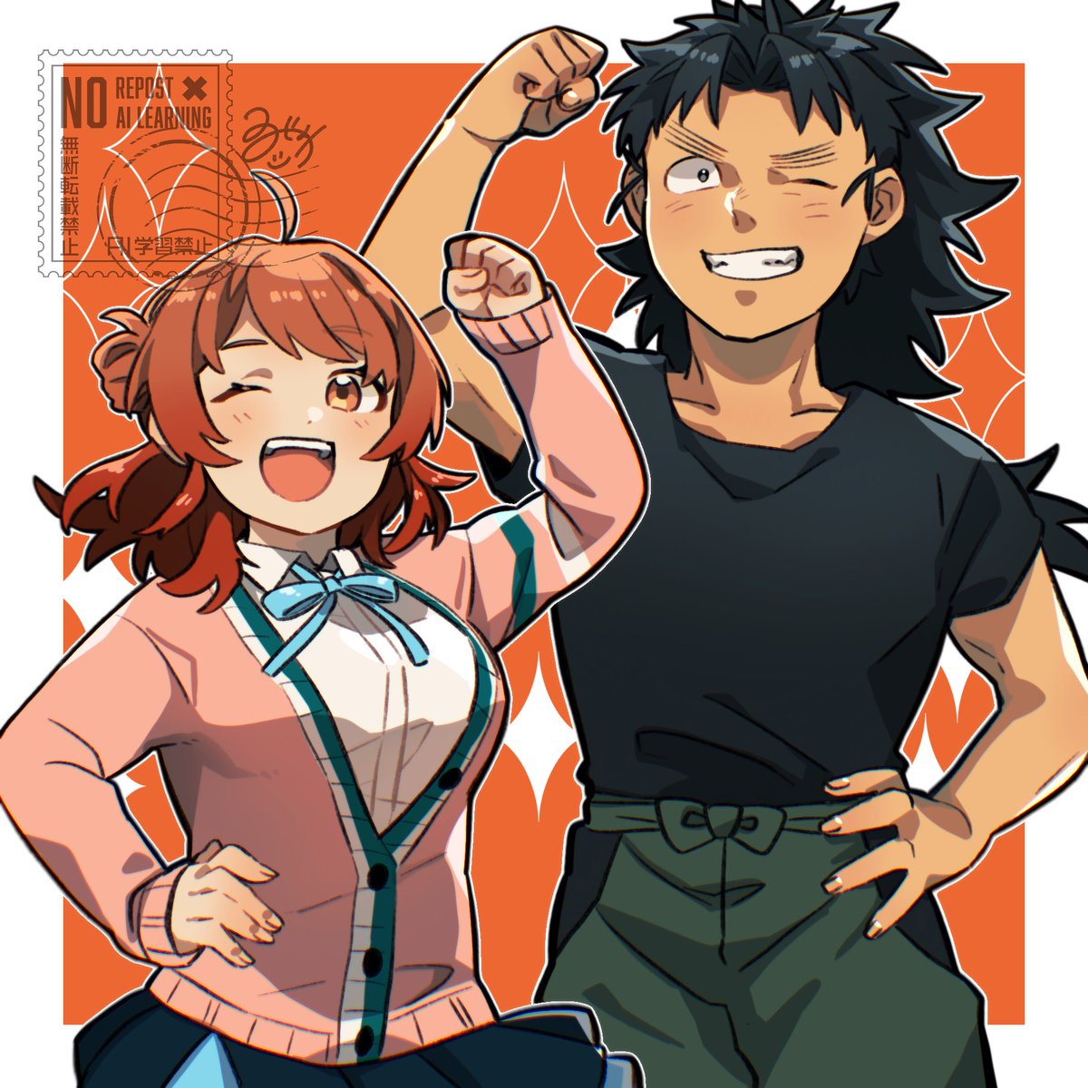 学マスの莉波お姉ちゃんと、好き作品のクロスオーバーを描くのが大好きです！
 #凍結祭りでフォロワー減ったから自己紹介して逆に増やす