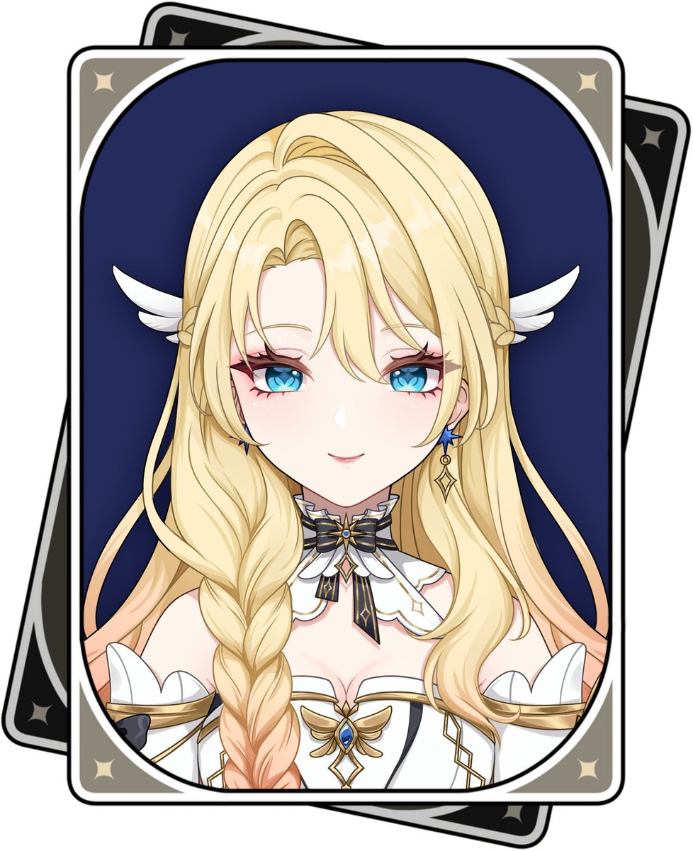 Perueredearest's tweet photo. 🕊️ #WingsofForsakenGrace  –  Genshin Icon Card

“I’m Lieselind, a traveler… just like you, in a way. Remember it well, you might hear it again when something exciting happens~"

#GenshinOC https://t.co/FKTHOt0hfQ