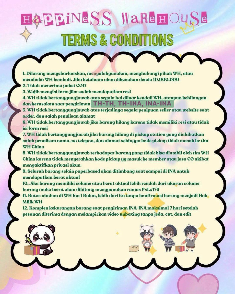 INA GO/WH CH/WH THAI By Happiness tweet media