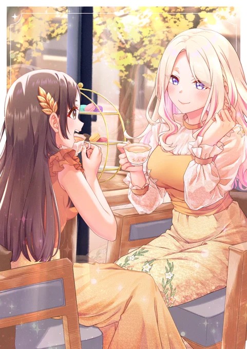 #凍結祭りでフォロワー減ったから自己紹介して逆に増やす 千奈お嬢様〜お茶の時間です
