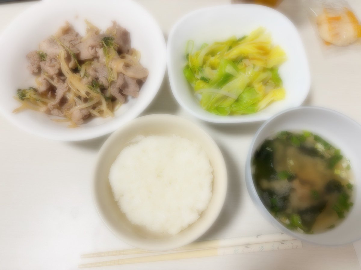 自炊記録
豚肉のポン酢炒め