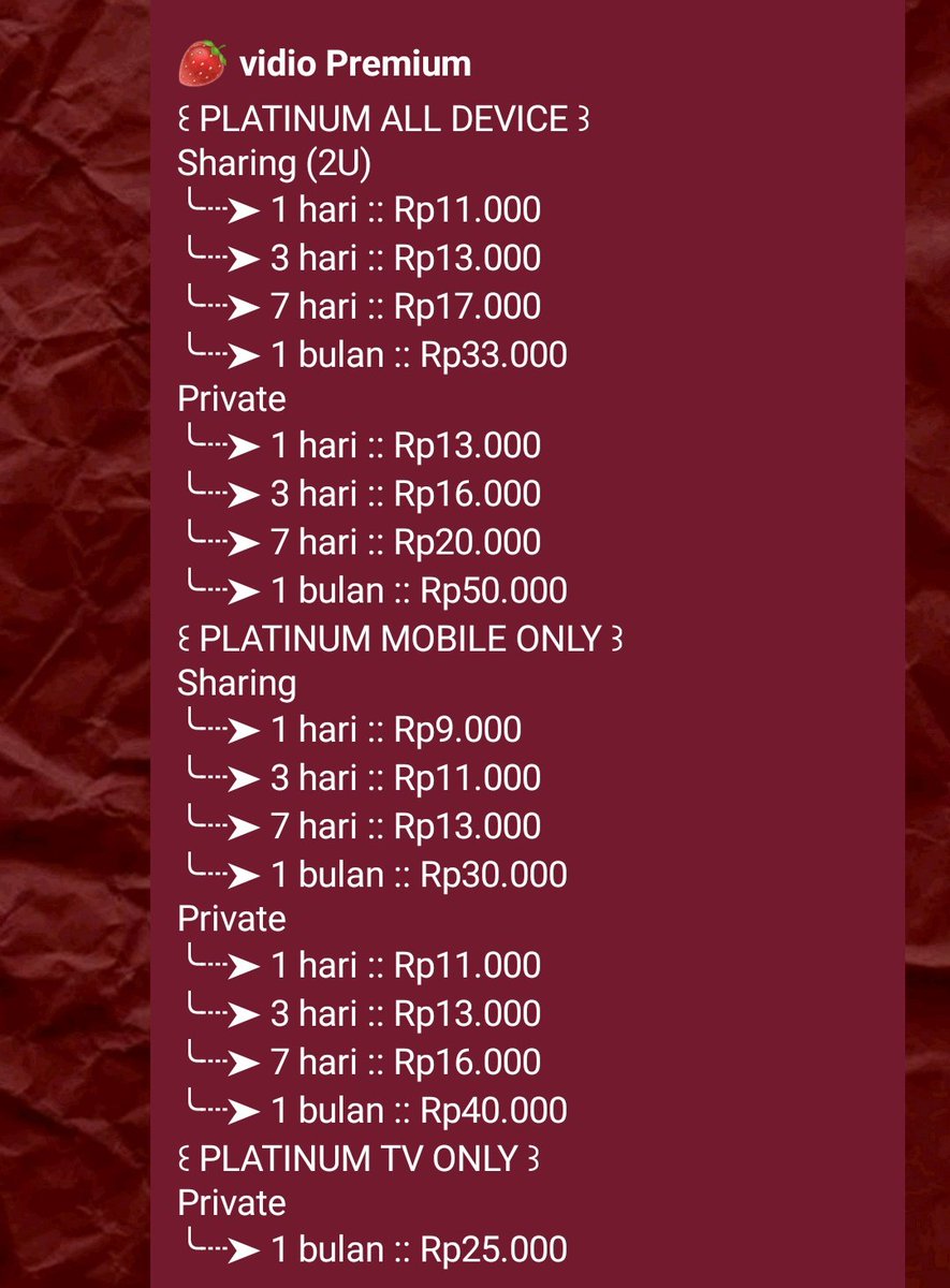 wa di bio | pls mention after dm tweet media