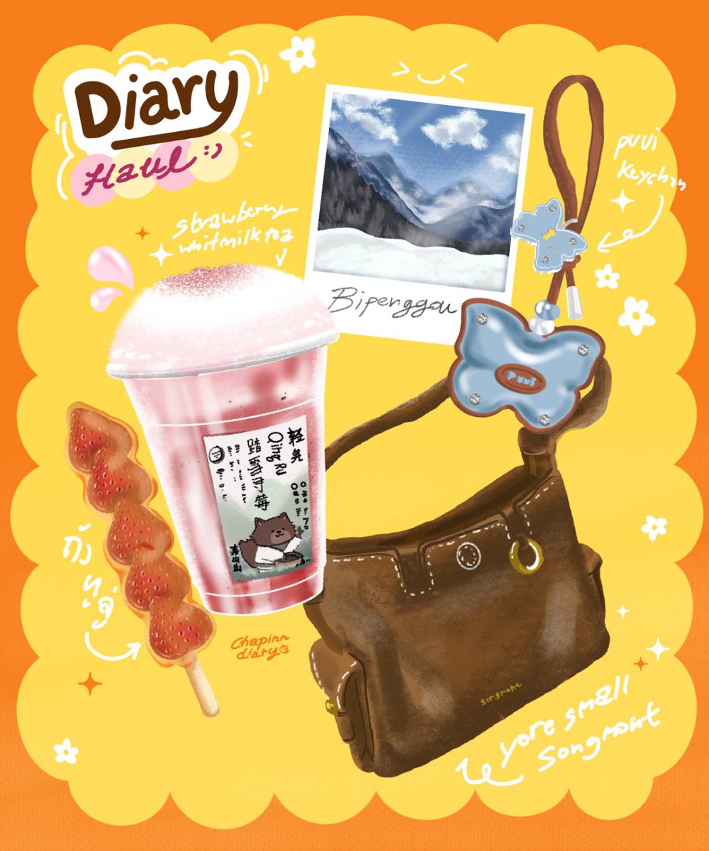 ChapinnDiary's tweet image. ฮาย~☆ ไป outing ที่ chengdu มา !
ไปจีนครั้งแรก ชอบความหลากหลากวัฒนธรรม สำคัญตอบโจทย์ชาว shopping lover ของฝากน่ารักเพียบ อันนี้เป็นไดอารี่สิ่งที่ประทับใจ วาดเป็นรูปน่ารัก ๆ มาอวดจ้า 🫶☁️💗🩵🏔 #ชะปิ่นวาดอะไรบ้าง #procreateartwork #procreateartist #illustrationartist #chengdu
