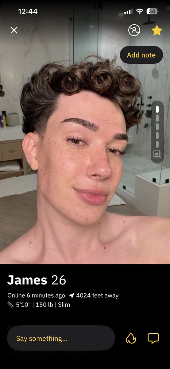 ciggdoll's tweet image. They found james charles on grindr at coachella 😭