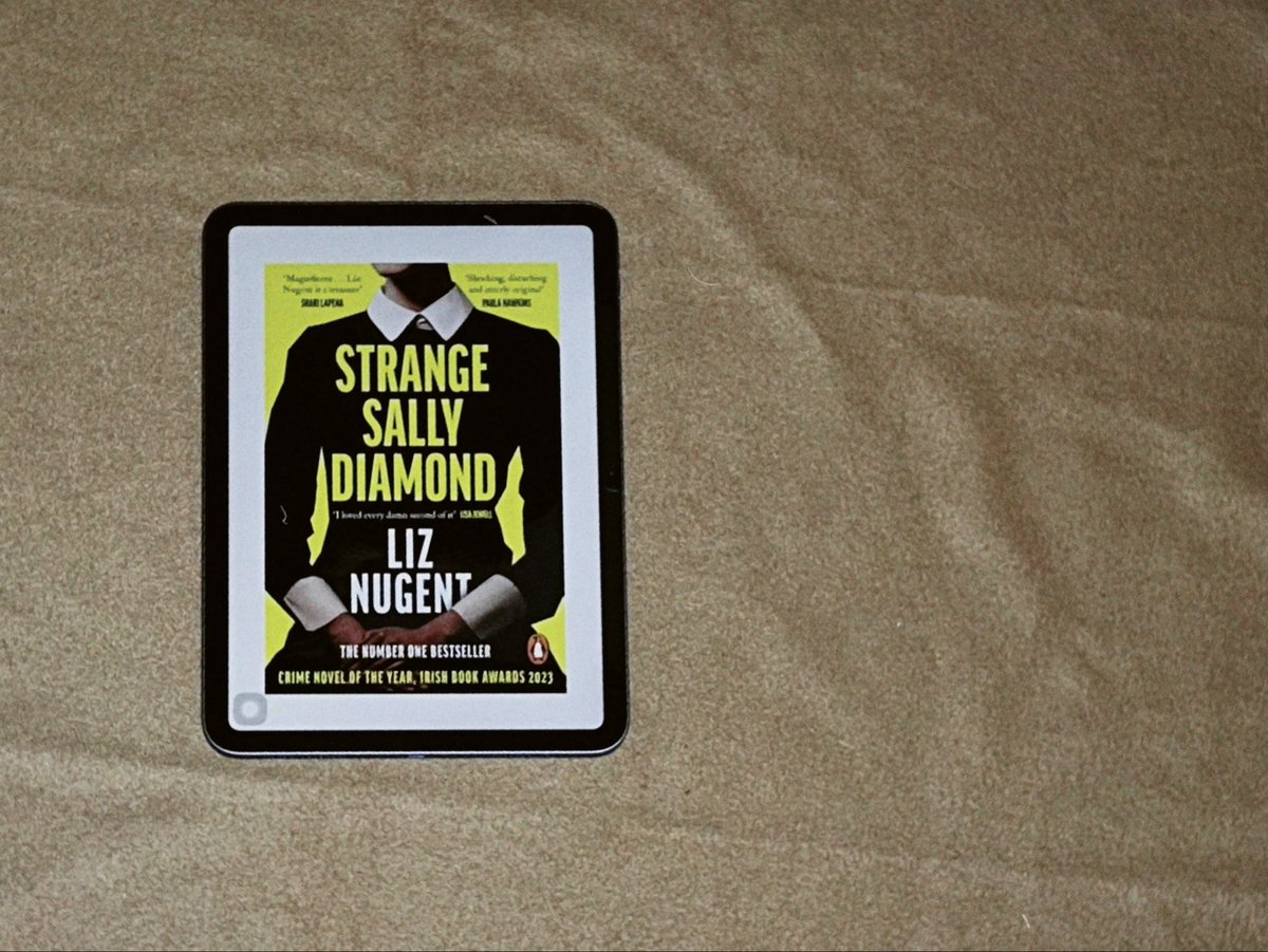claierdlune's tweet image. 🖇️📖 currently reading. 

`
 ────ᝰ.ᐟ₊
`

strange sally diamond ㅡ liz nugent