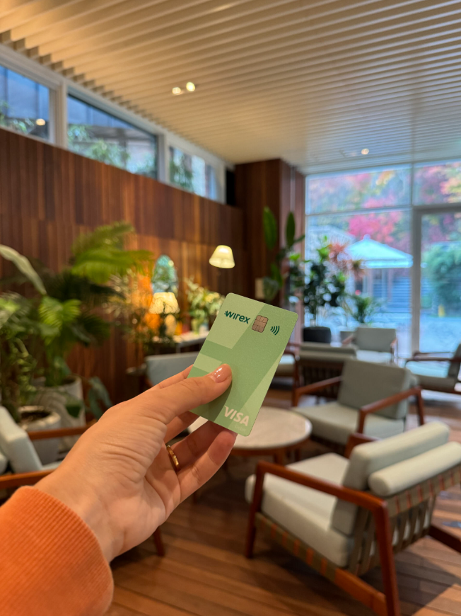Find a good spot, order something nice, and let the weekend take its time.

Just make sure the Wirex card is ready when the bill arrives.