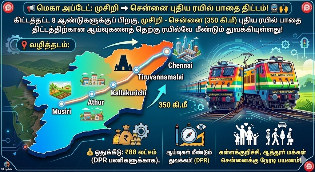 ரெயில் தகவல் | TN Rail Info tweet media