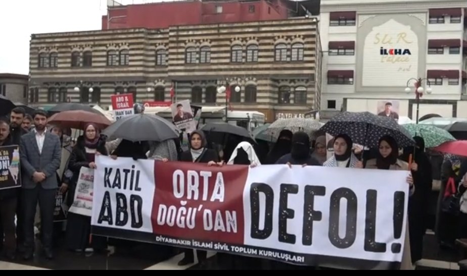 dybkrkadn1's tweet photo. #Filistine Destek Platformu öncülüğünde  Diyarbakır İslami STK’larının desteğiyle, siyonist çetenin hukuksuz idam kararlarına karşı düzenlenen,basın açıklamasına komisyonumuz ile destek verdik.
#DünyaSiyonizmdenKurtulacak https://t.co/dx0D5GDXOv