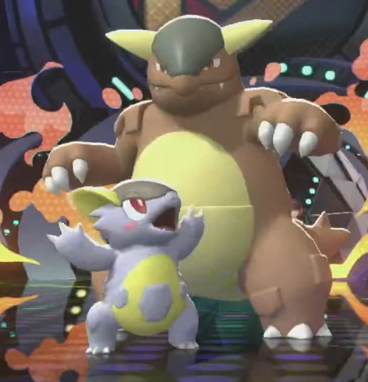 メガガルーラ、ぐあーってした後おかあさんの方振り向くのかわいい💕