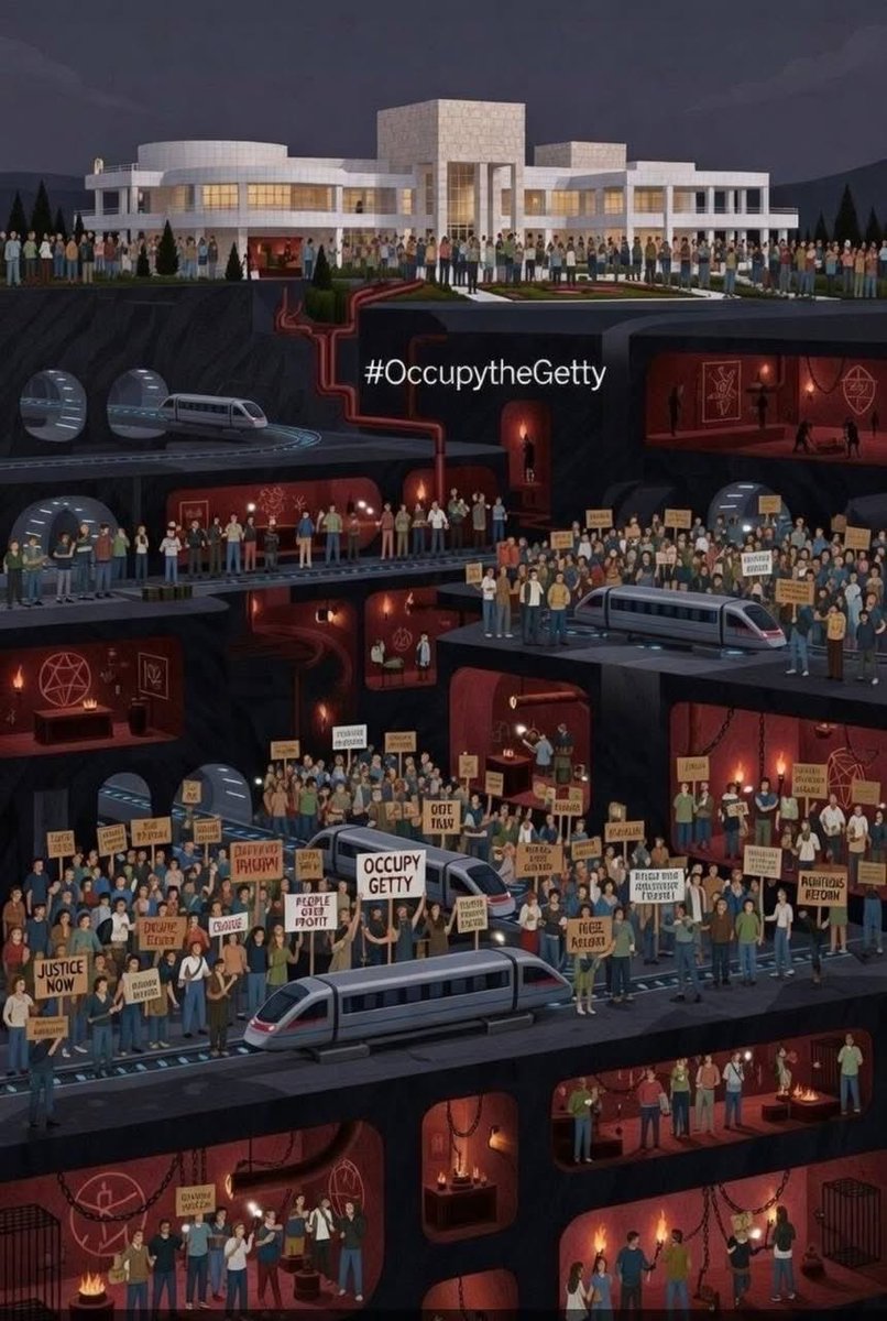 Occupy The Getty tweet media