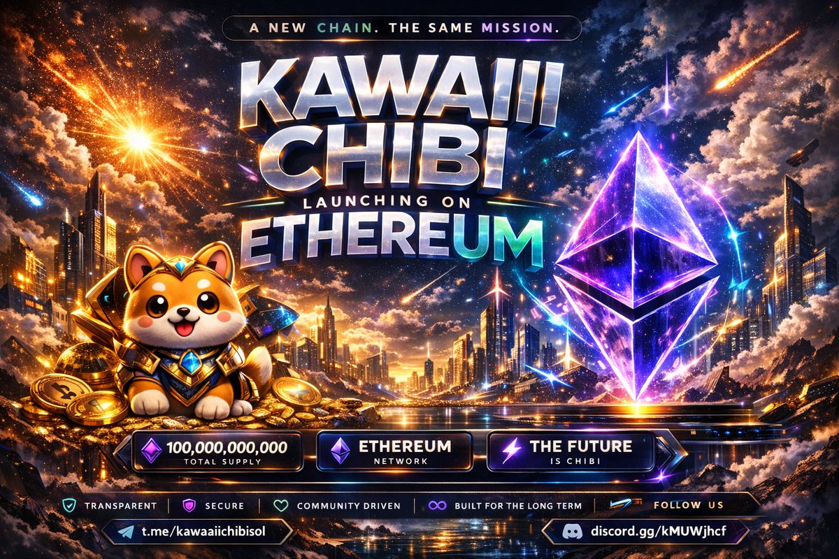 ✅:Telegram✈️t.me/Kawaiichibisol…

✅:X🔗x.com/Thekawaiichibi

✅:Descord🚀discord.gg/sbgUGqx8

✅:Web📱kawaiichibi.com

📄 CONTRACT ADDRESS (ETH):
0xd4e14BE0d648C23a9187489E1a9C8b6Fa2c6e86f
  
CONTACT ADDRESS (SOL): QPXY96HU7oCpqTYV8xH17DYyjbyp6mGiGcW922Lgvpr