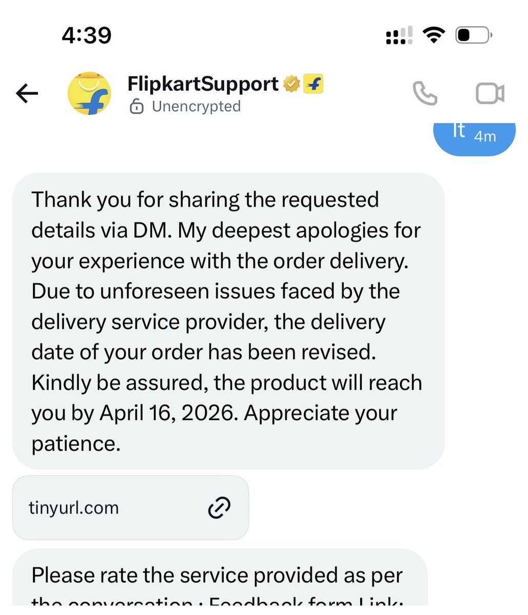 rahulkojane's tweet photo. @flipkartsupport What solution you have provided same detail send in the DM https://t.co/myXjOXzAFI