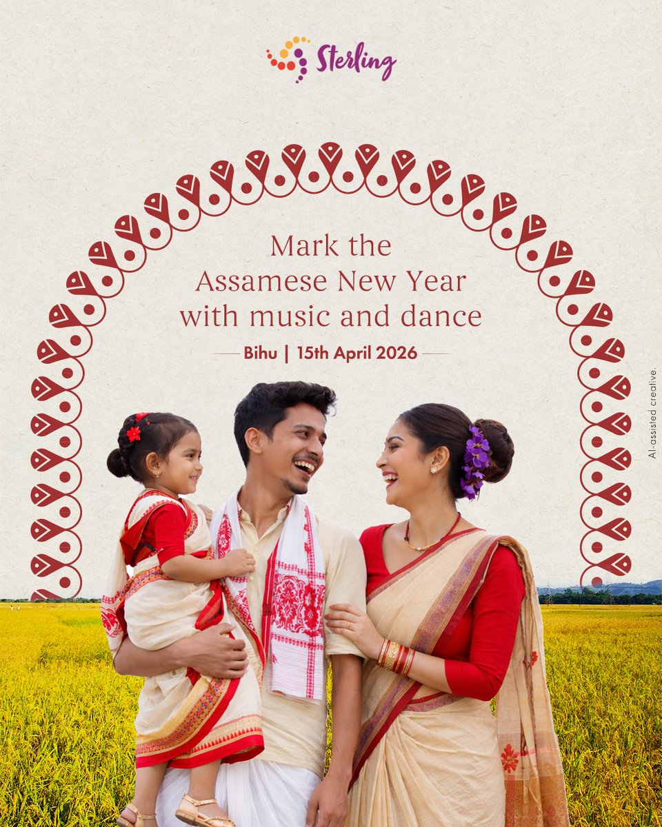 From the paddy fields of Assam to the backwaters of Kerala, India rings in the New Year in the most beautiful ways. 🪔🌾This April, let Sterling be your base for celebrating Bihu, Poila Baisakh, Vaisakhi, Puthandu and Vishu in the heart of each destination.