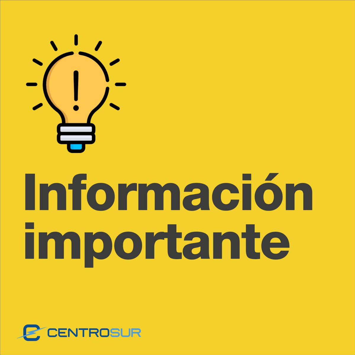 Centrosur tweet media