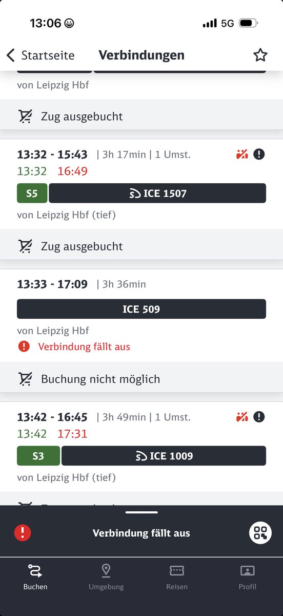 KnutWalter's tweet photo. Ein normaler Reisetag bei der ⁦⁦@DB_Bahn⁩ nach einem normalen Reisetag bei der ⁦@Lufthansa_DE⁩ 

🤬🤬🤬 https://t.co/6cwn69H0xx