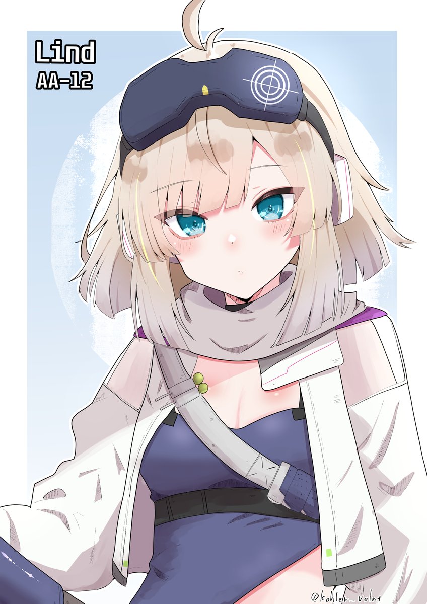 リンドちゃんのファンアートです(前に描いたもののリメイク）
#ドルフロ2 #GirlsFrontline2Exilium