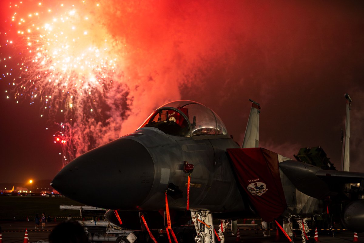 在沖米空軍嘉手納基地 tweet media