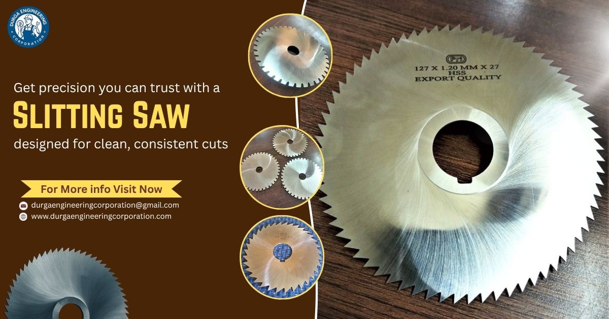 durgaenggcorp's tweet photo. Reach out to us today for more details
Website: https://t.co/7UubqBI8i3
Email: durgaengineeringcorporation@gmail.com
WhatsApp: +91-9815583222
#SlittingSaw #PrecisionCutting #HSSCuttingTools #CarbideCuttingTools #Manufacturer #SlittingCutter #PTIBrand #DurgaEngineeringCorporation https://t.co/Cghg0NyJZF