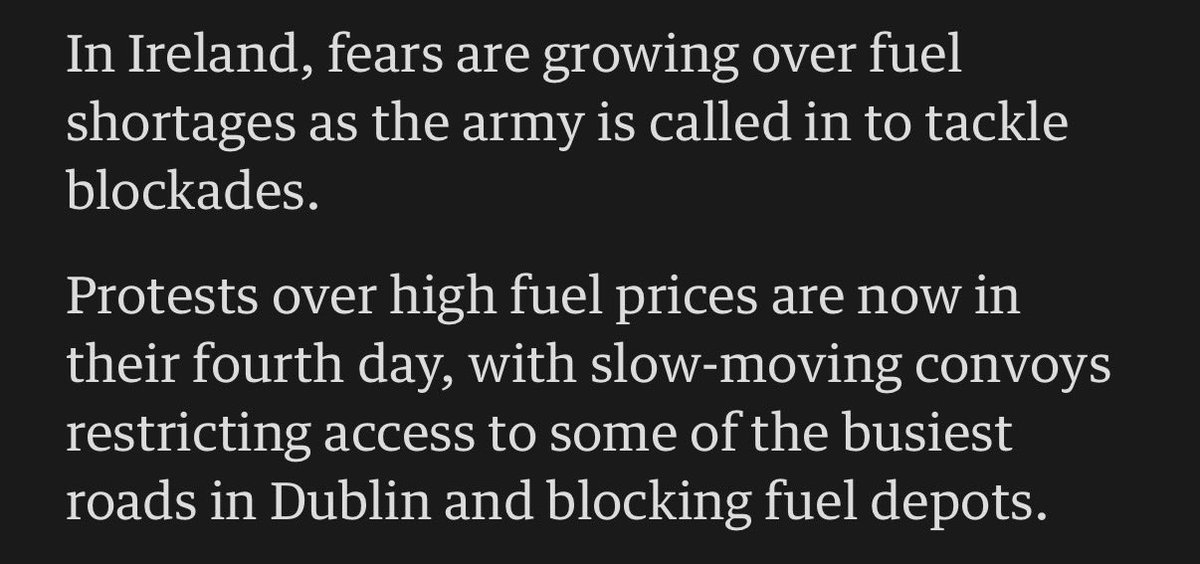 elerianm's tweet image. This reporting from The Guardian gives us a feel for the growing pressures in Europe as energy prices remain high.
The situation is worse in some developing countries, where physical shortages are already occurring.

#economy #MiddleEastWar #oil #energy @guardian
