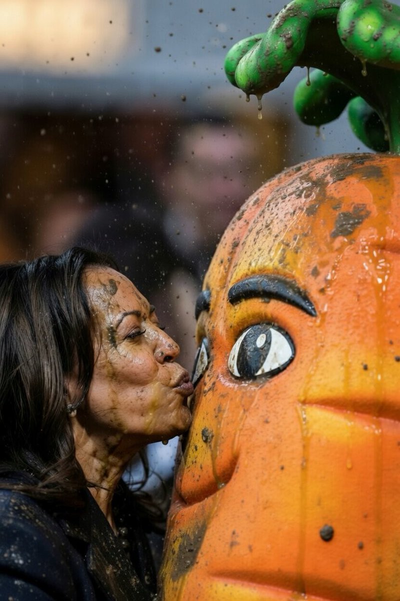 GreasyCarrot's tweet photo. She whispered “third time is the charm” into my eye during the mud rain https://t.co/KVbfmiIQM2