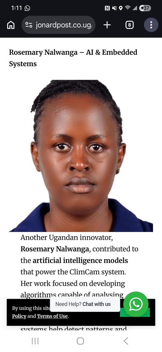 Rosemary Nalwanga tweet media