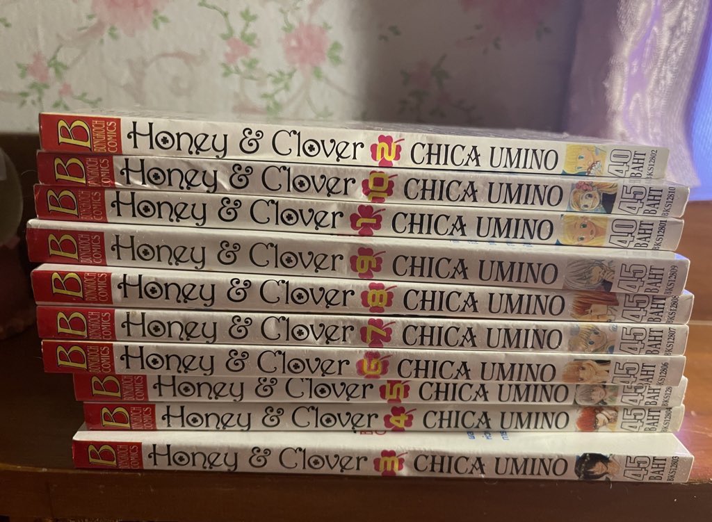 soulstillhere's tweet photo. ส่งต่อ honey &amp; clover อ่านไปแค่เล่ม 1-2

350฿ ส่งฟรี ครบ10เล่ม

#ตลาดนัดมังงะ #มังงะ #ตลาดนัดมังงะมือสองสภาพดี #มังงะมือสอง #honeyandclover https://t.co/zrRNDSXHmO