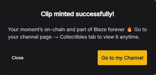 DesirableBottom's tweet image. Awww snap👀👀🔥🔥🔥 Thanks for being my FIRST #MintedClip on the #blockchain! 🙏🙏 Memories like this that last FOREVER!  only on @blaze_stream 🔥🔥💯
