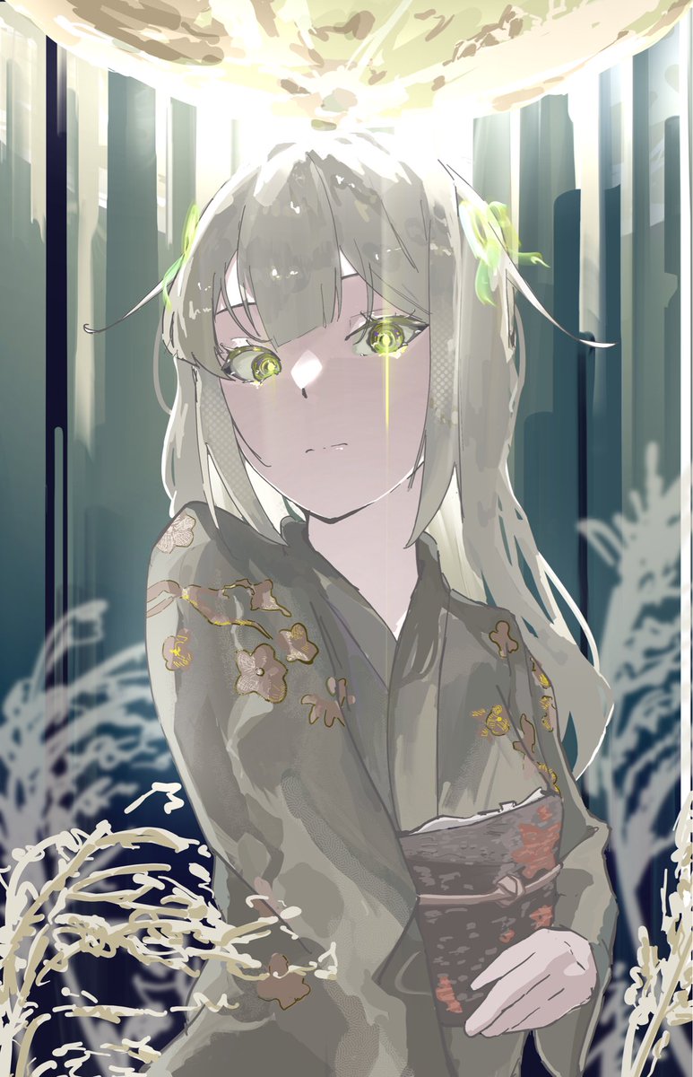 #創作　#イラスト 
月紛い