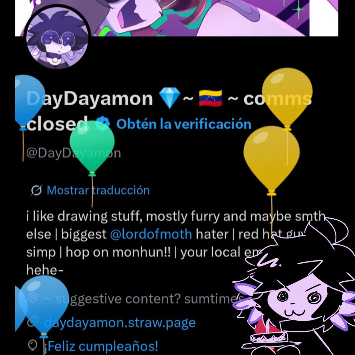 DayDayamon 💎~ 🇻🇪 ~ comms closed tweet media