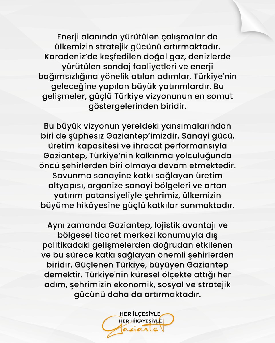 AK Parti Gaziantep tweet media