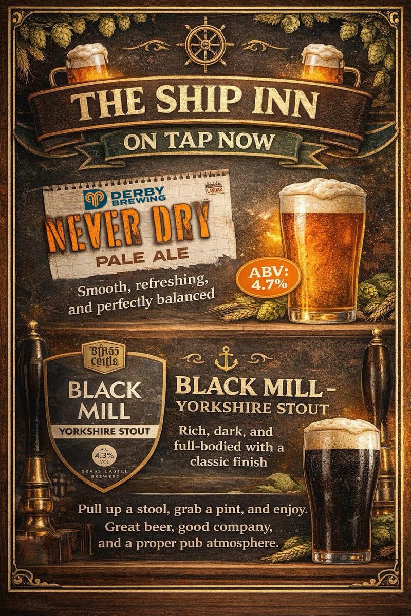 ShipInnHull's tweet photo. #nowpouring https://t.co/eRM9j6Jeae