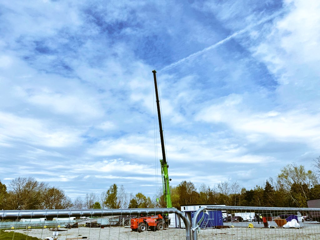ChessingtonBuzz's tweet photo. Over in Gorilla Car Park some activity with a large crane on site today 🏗️
It appears Kobra may be departing for its refresh and renew (see what we did there?) and it'll return fully themed to Minecraft for 2027
#ProjectRoundtable https://t.co/V7xJ8PS9Ns