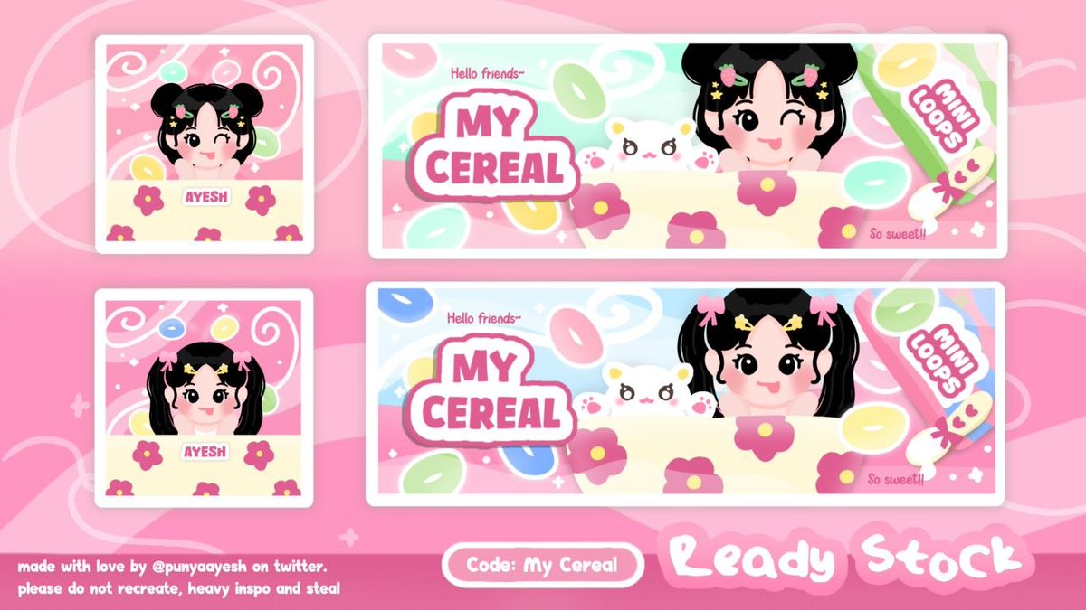 AYesh` layout chibi tweet media