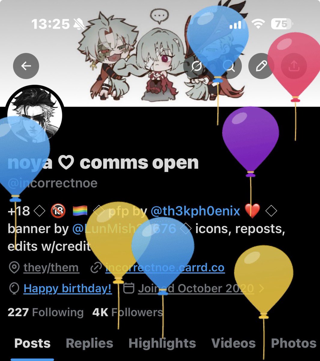 noya ♡ comms open tweet media