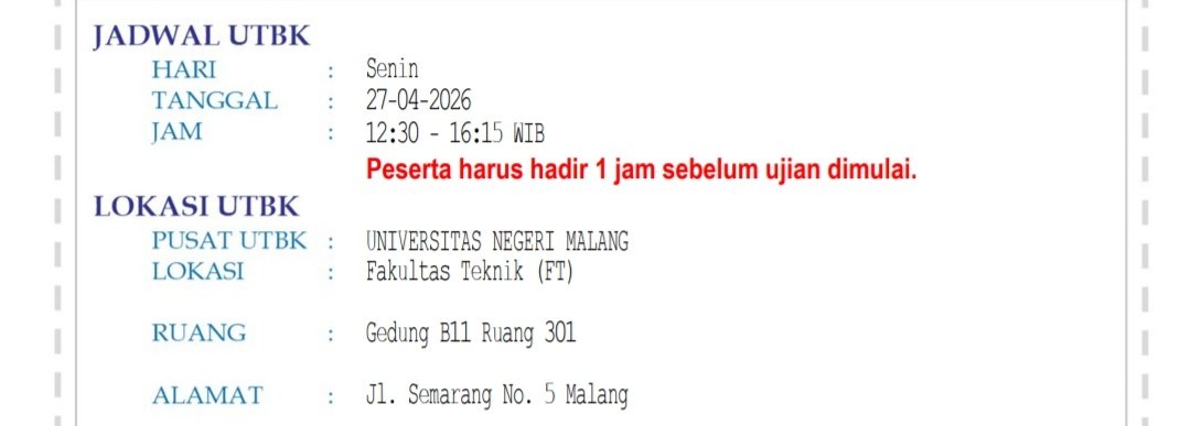 welin lolos snbt 26 tweet media