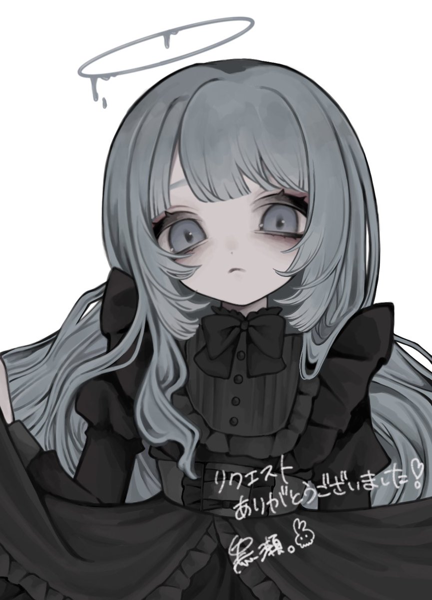 skebでのご依頼でした🩵ྀི

#skeb #commission
