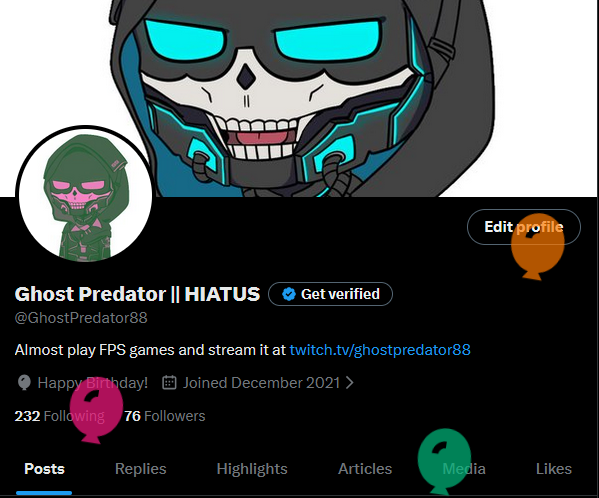Ghost Predator || HIATUS tweet media