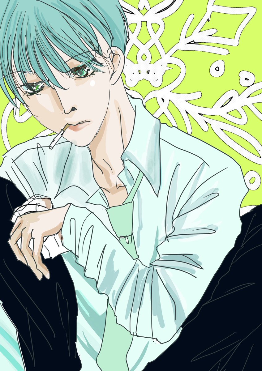 雪村せつな イラスト、小説ゆるやかに。課題中😵‍💫 tweet media