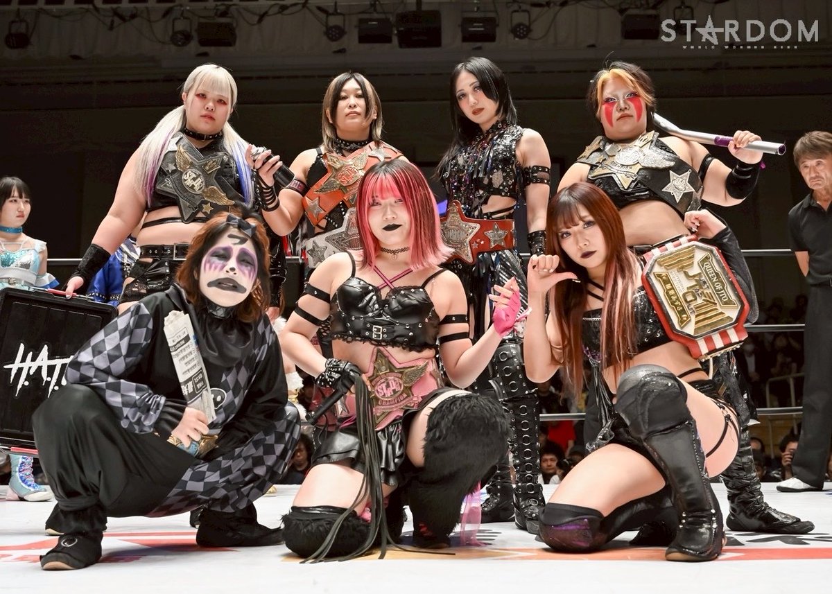 AZS_JTO1129's tweet image. ★ ⋆༺𓆩☠︎︎𓆪༻⋆★ 

ベルトが1番似合うユニット！H.A.T.E.🖤👎🏾

★ ⋆༺𓆩☠︎︎𓆪༻⋆★ 
 #STARDOM #HATE  #あずさ様