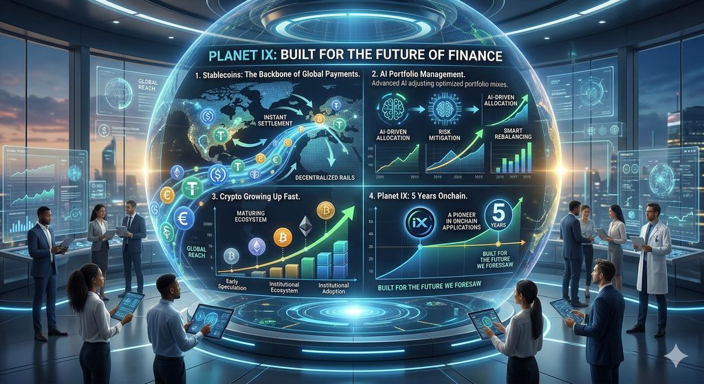 Stablecoins are becoming the backbone of global payments. AI is managing portfolios. Crypto is growing up fast. We have been onchain for 5 years now. We didn't just see this coming, we built for it.